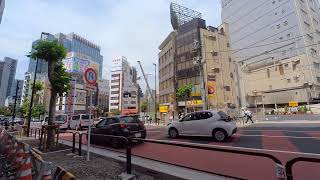 朝9時の御茶ノ水駅前〜神田駿河台〜神田小川町〜神田錦町（2023年6月1日）