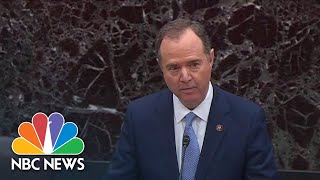 Watch Rep. Adam Schiff Read The Articles Of Impeachment To The Senate | NBC News