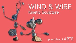 S6 P3/41 Wind & Wire, Kinetic Sculpture Project inspired by Steve Rieman