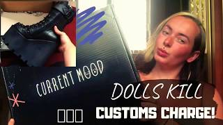 UNBOXING Traitor Boots | DOLLS KILL / CURRENT MOOD