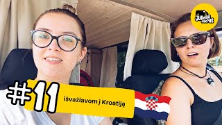 #11 išvažiavom į pirmą kelionę // į Kroatiją su '98 VW T4 kemperiu