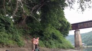Rope Swing CT River