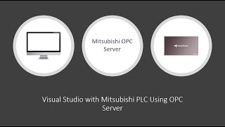 Mitsubishi PLC to Visual Studio Using MX OPC Server with VB NET