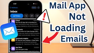 Mail App Not Loading Emails on iPhone in iOS 26 | Mail App Not Working