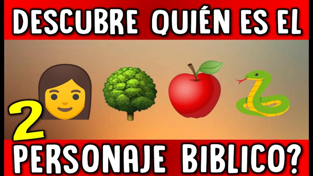 'DESCUBRE EL PERSONAJE BÍBLICO' #2| ¿CUANTO SABES DE LA BIBLIA? - YouTube