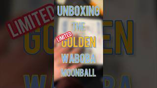 Unboxing 1 Of 500 GOLD Waboba Moon Ball!