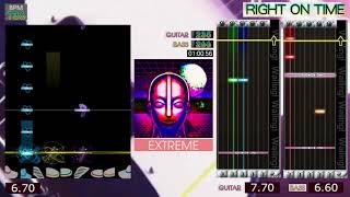 GITADORA / RIGHT ON TIME - EXTREME (GUITARFREAKS 4thMIX \u0026 drummania 3rdMIX)