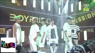 BOYFRIEND, a powerful comeback @ popular Inkigayo 140608