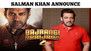 Salman Khan announces 'Bajrangi Bhaijaan 2' CONFIRM ; AT THE EVENT OF RAM CHARAN MOVIE RRR ||