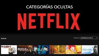 Categorías ocultas de Netflix