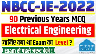 NBCC JE Electrical Previous Year Question Paper Solution | Junior Engineer 2022 Important PYQ & MCQs