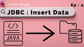 Insert Data using JDBC in Database Table | JDBC Insert | Java Database Connectivity | JDBC Tutorial