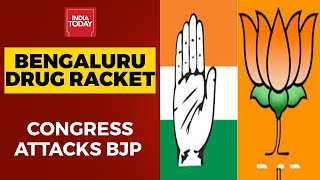 Karnataka's Sandalwood Drug Racket | Ragini Dwivedi Linked With BJP? Congress Attacks Saffron Party