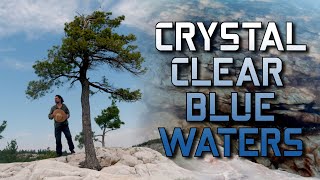 Crystal Clear Waters of Nellie Lake - 4 Day Canoe Trip into Killarney Provincial Park