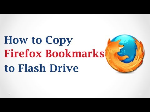How to Copy Mozilla Firefox Bookmarks to a Flash Drive How to Copy Mozilla Firefox Bookmarks to a Flash Drive