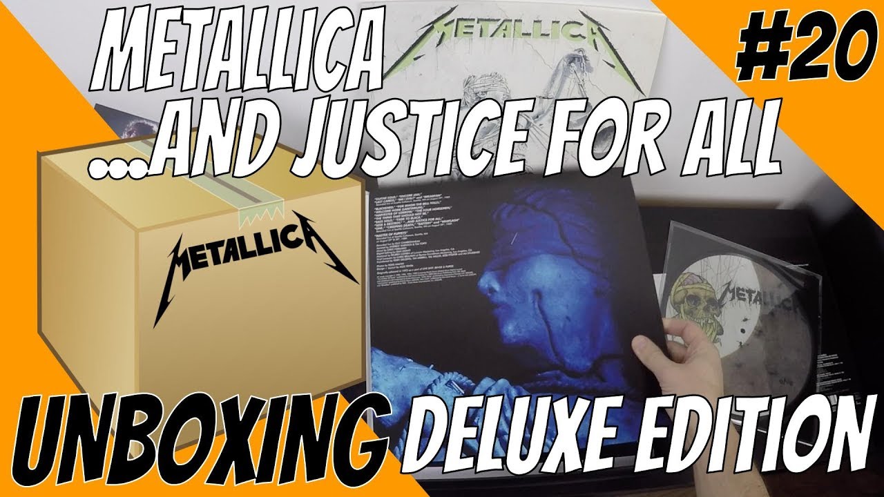 Unboxing #20: Metallica ...And Justice For All Remaster Deluxe Edition ...