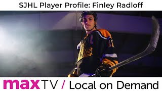 SJHL Player Profile: Nipawin Hawk Finley Radloff - SaskTel maxTV Local on Demand