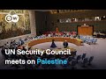 UN Security Council holds meeting on Palestine | DW News