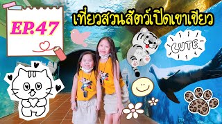 เที่ยวสวนสัตว์เปิดเขาเขียว จ.ชลบุรี | Ep.47 | สริน\u0026สปัญญ์