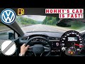 2021 VW TIGUAN 1.5 TSI ACT MANUAL TOP SPEED ON GERMAN AUTOBAHN🏎WITH ALMOST EMPTY TANK OVER 6000 RPM