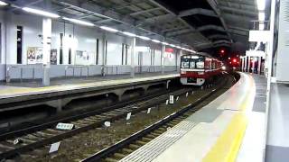 京急1500形　横浜行き発車・泉岳寺行き到着【品川駅】