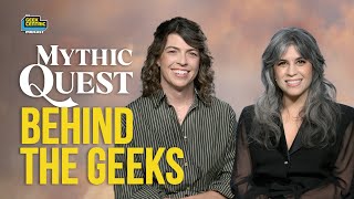 Behind The Geeks | Our Interview with Ashly Burch \u0026 Megan Ganz of Apple Tv's Mythic Quest