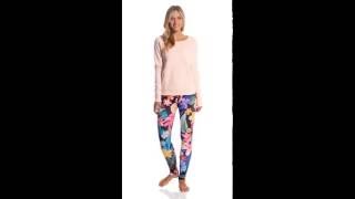 Beyond Yoga Lux Printed High Waisted Yoga Leggings | SwimOutlet.com