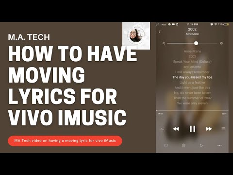 Vivo Y53: How to have MOVING LYRICS for your iMusic in your Vivo Y53 Vivo Y53: How to have MOVING LYRICS for your iMusic in your Vivo Y53