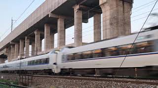 4044M  特急サンダーバード44号  大阪行き  野々市駅通過