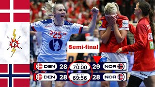 Denmark Vs Norway Handball Highlights Semi-final Women's world cup 2023