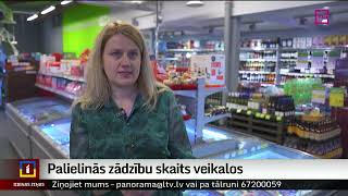 Palielinās zādzību skaits veikalos