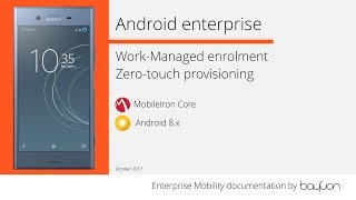 Android enterprise zero-touch walkthrough