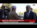 yeşil sol parti myk toplantısında Öcalan kararı