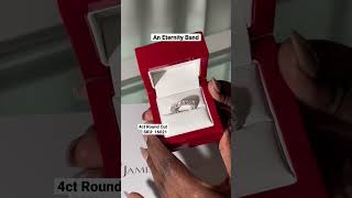 Unboxing the MOST gorgeous ring! #shorts #eternityring #diamonds #diamondring #diamondringgoals