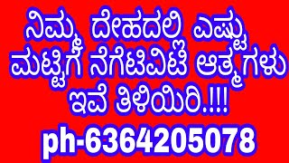 ನಿಮ್ಮ ದೇಹದಲ್ಲಿ ಎಷ್ಟು ನೆಗೆಟಿವಿಟಿ ಇದೆ  ತಿಳಿಯಿರಿ.!!!!#ಮಹಾವತಾರಬಾಬಾಜಿ