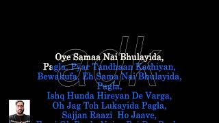 Sajjan Raazi scrolling lyrics karaoke satinder sartaz karaoke song/@amandelhikaraoke