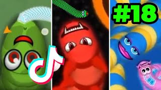 Kumpulan TikTok WormsZone.io viral video - cacing game Tik Tok #18