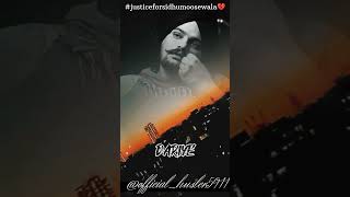 CHALLA KHUTE DARIYE!!SIDHU MOOSEWALA (SAD SONG)💔#justiceforsidhumoosewala ❤️#sidhumoosewalafans