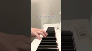 【練習中】きかんしゃトーマスの歌 Chugga-Chugga Snooze Snooze Thomas\u0026Friends All Engines Go piano cover chords lyrics