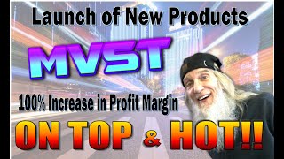 $MVST- Microvast~Super Hot Chart~Strong Revenue Growth~New Improved Batteries🧙‍♂️Zidar On Top \u0026 Hot🔥