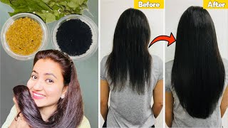 Ayurvedic Hair Oil Challenge : Get Thick Long Black Hair in Just 30 Days❤️