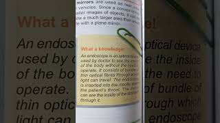 An endoscope |what a knowledge |science facts