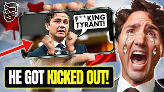 TYRANT Trudeau Orders 'Canadian Trump' KICKED-OUT Of Parliament! Polls Show Libs
