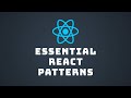 💡 Essential React Patterns Every Developer Should Know