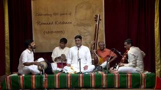 Ramnad Krishnan 100   BHARATH SUNDAR CONCERT 30 06 18