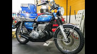 国内希少車!! SUZUKI GT550 昭和48年 国内モデル GT550B-11～ 車検令和7年4月 セルキック一発絶好調!!