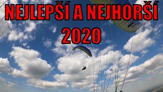 Paragliding - nejlepší a nejhorší 2020