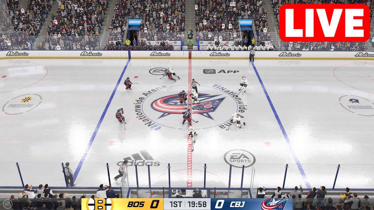 NHL LIVE🔴 Boston Bruins Vs Columbus Blue Jackets - 2nd January 2024 ...