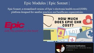 Epic Systems modules | Epic Sonnet |