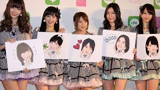 総選挙選抜メンバーだけスタンプに！　AKB48・LINEで総選挙コラボ(2)